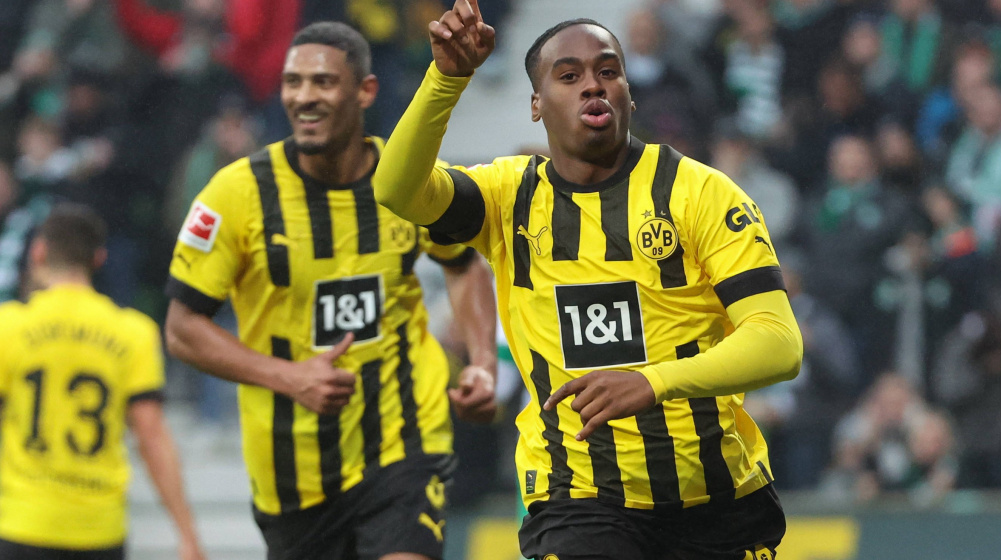 Tabelle: Teilnehmer: BVB gegen Newcastle United